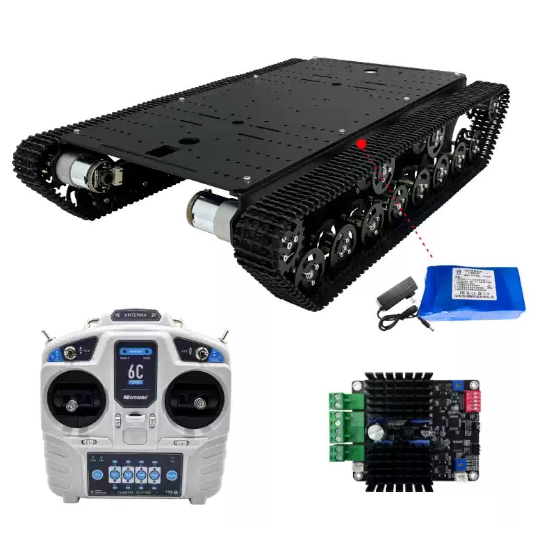 Σετ σασί ρομπότ τροχού 4WD Tracked & Mecanum